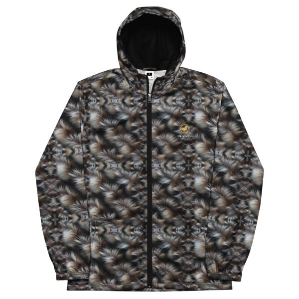 Wolf Hair Print Windbreaker - Image 5