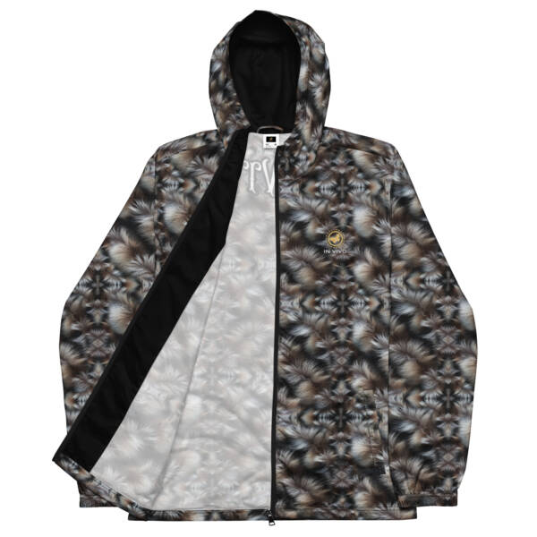 Wolf Hair Print Windbreaker - Image 8